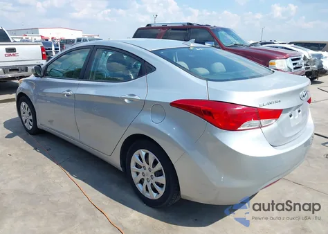 2011 Hyundai Elantra Gls from USA, damaged, VIN 5NPDH4AE2BH035818